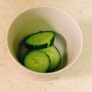 夏野菜のお漬物～